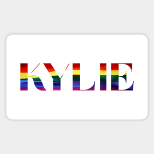 Kylie Pride Rainbow Magnet